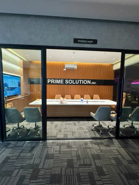 Tăng hiệu suất làm việc với nội thất văn phòng TH MAX tại Prime Solution