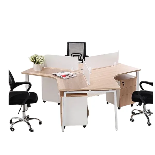 Cụm bàn làm việc 3 người TH MAX BC3 - 08