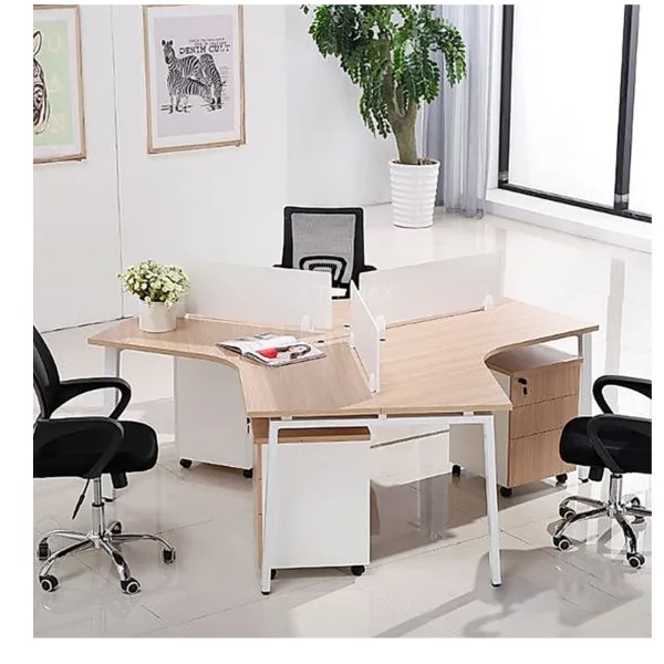 Cụm bàn làm việc 3 người TH MAX BC3 - 08