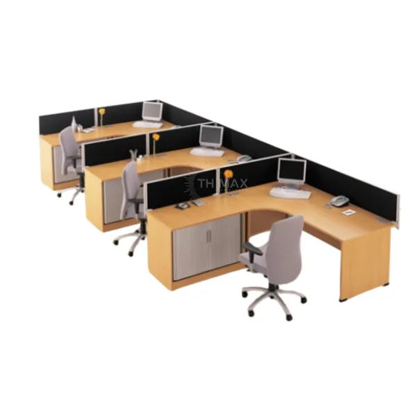 Cụm bàn làm việc 3 người TH MAX BC3 - 06
