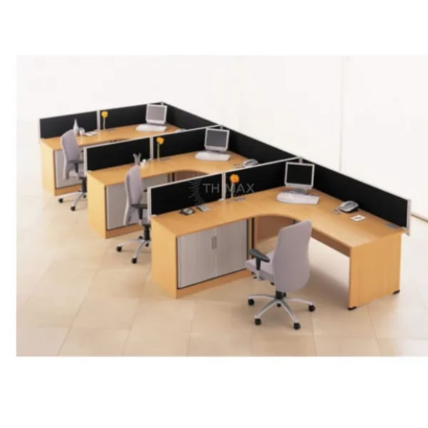 Cụm bàn làm việc 3 người TH MAX BC3 - 06