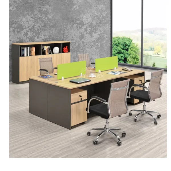 Cụm bàn làm việc 4 người TH MAX BC4 - 09