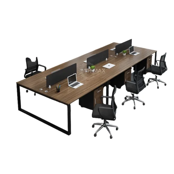 Cụm bàn làm việc 6 người TH MAX BC6 - 04