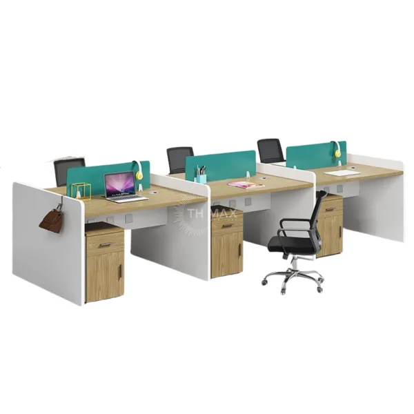 Cụm bàn làm việc 6 người TH MAX BC6 - 08