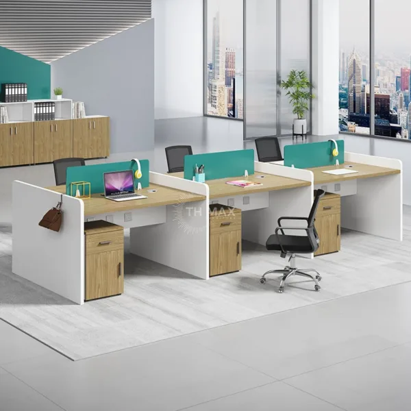 Cụm bàn làm việc 6 người TH MAX BC6 - 08