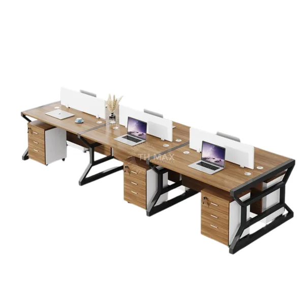 Cụm bàn làm việc 6 người TH MAX BC6 - 09