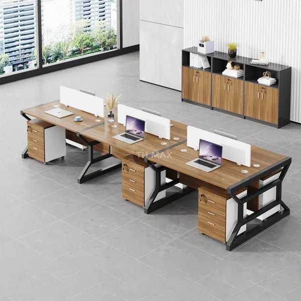 Cụm bàn làm việc 6 người TH MAX BC6 - 09