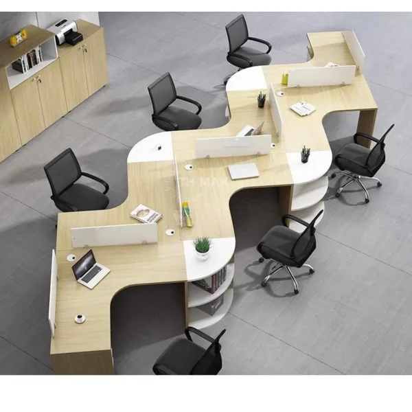 Cụm bàn làm việc 6 người TH MAX BC6 - 12