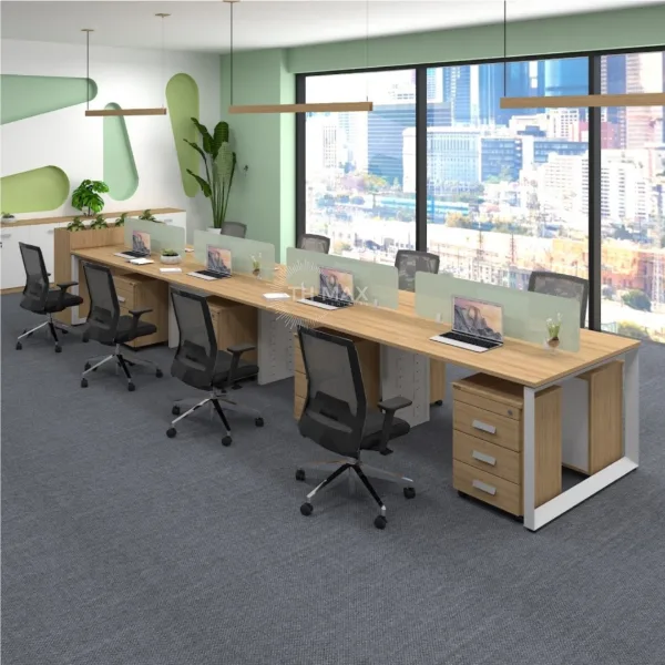 Cụm bàn làm việc 8 người TH MAX BC8 - 02