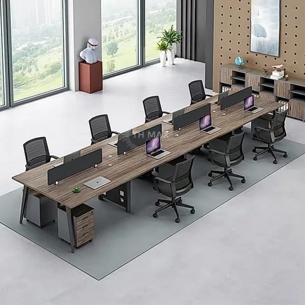 Cụm bàn làm việc 8 người TH MAX BC8 - 04