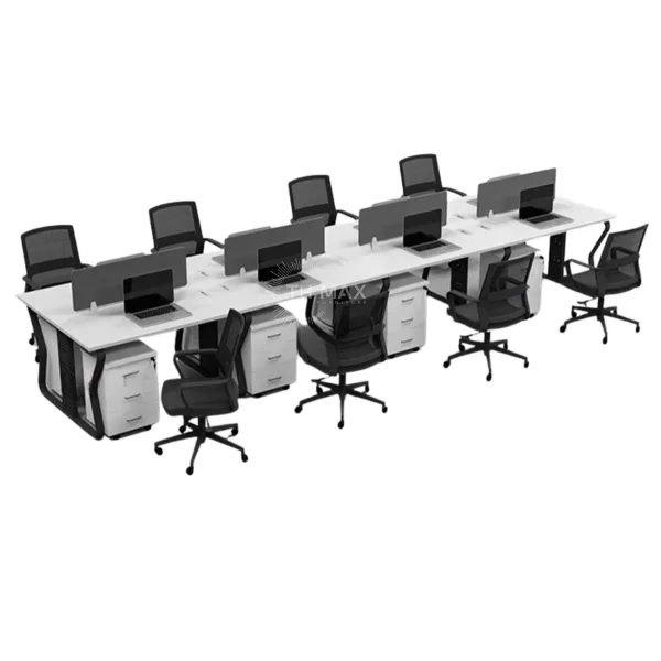 Cụm bàn làm việc 8 người TH MAX BC8 - 05