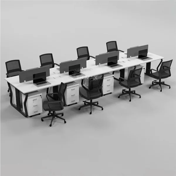 Cụm bàn làm việc 8 người TH MAX BC8 - 05