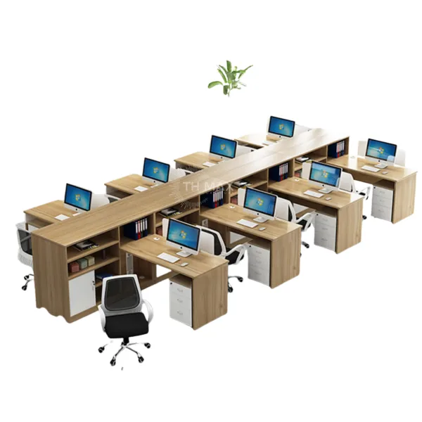 Cụm bàn làm việc 8 người TH MAX BC8 - 08