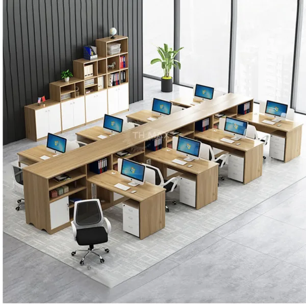 Cụm bàn làm việc 8 người TH MAX BC8 - 08