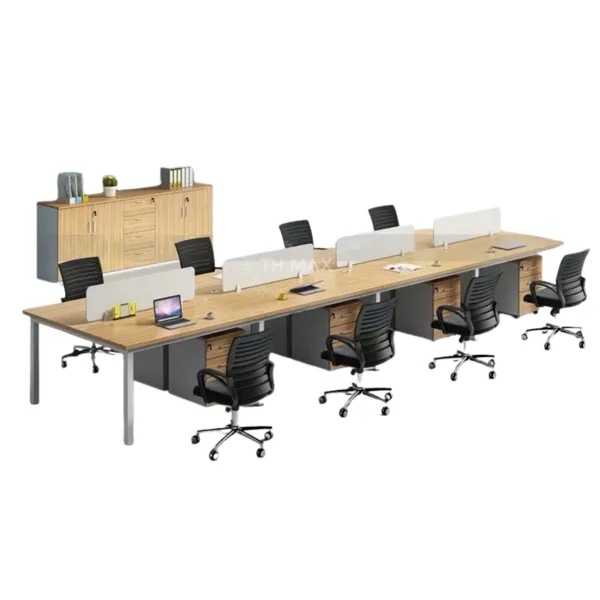 Cụm bàn làm việc 8 người TH MAX BC8 - 10