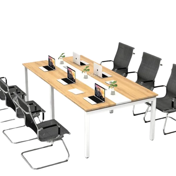 Bàn họp văn phòng chân sắt TH MAX BHCS - 02