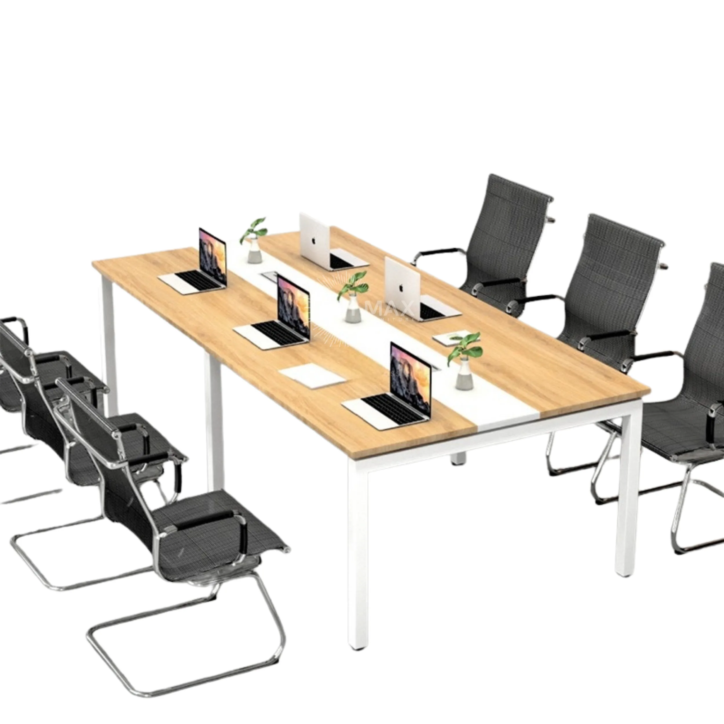 Bàn họp văn phòng chân sắt TH MAX BHCS - 02 Bàn họp văn phòng chân sắt TH MAX BHCS - 02