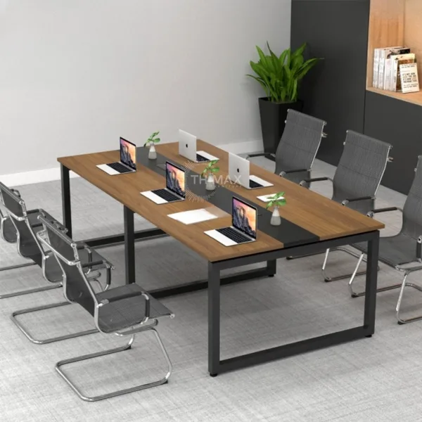 Bàn họp văn phòng chân sắt TH MAX BHCS - 02 Bàn họp văn phòng chân sắt TH MAX BHCS - 02