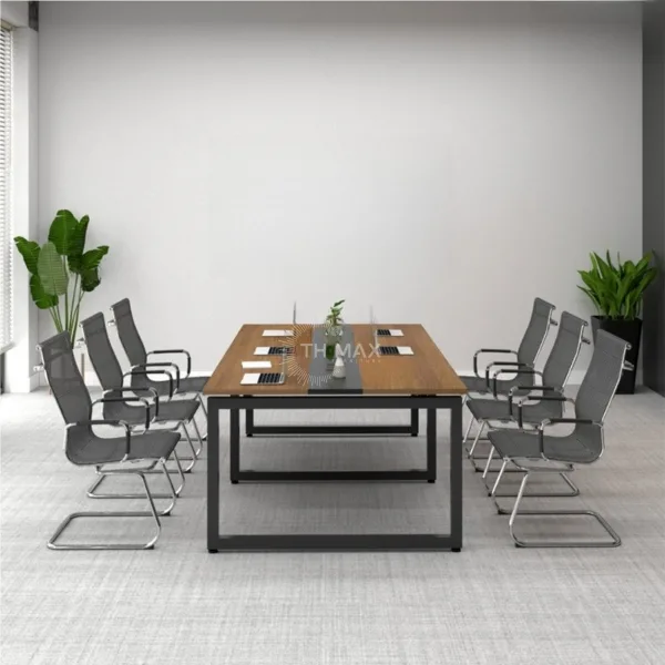 Bàn họp văn phòng chân sắt TH MAX BHCS - 05 Bàn họp văn phòng chân sắt TH MAX BHCS - 05