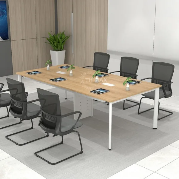 Bàn họp văn phòng chân sắt TH MAX BHCS - 07