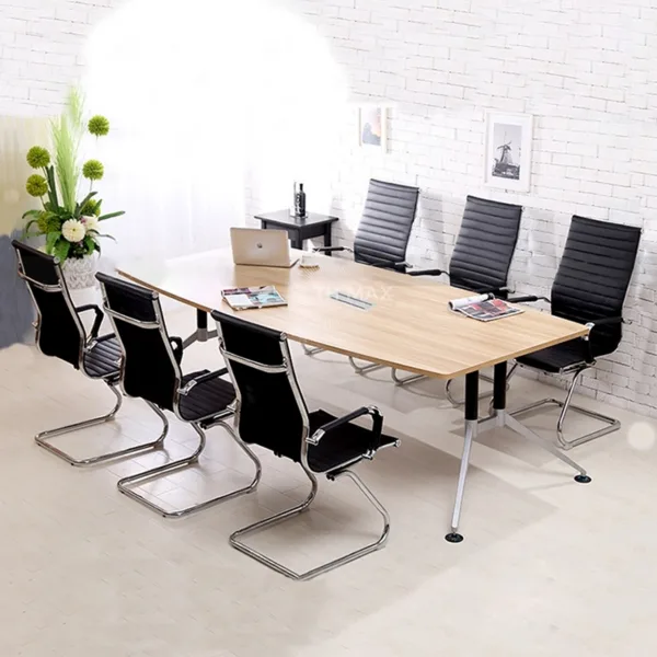 Bàn họp văn phòng chân sắt TH MAX BHCS - 09