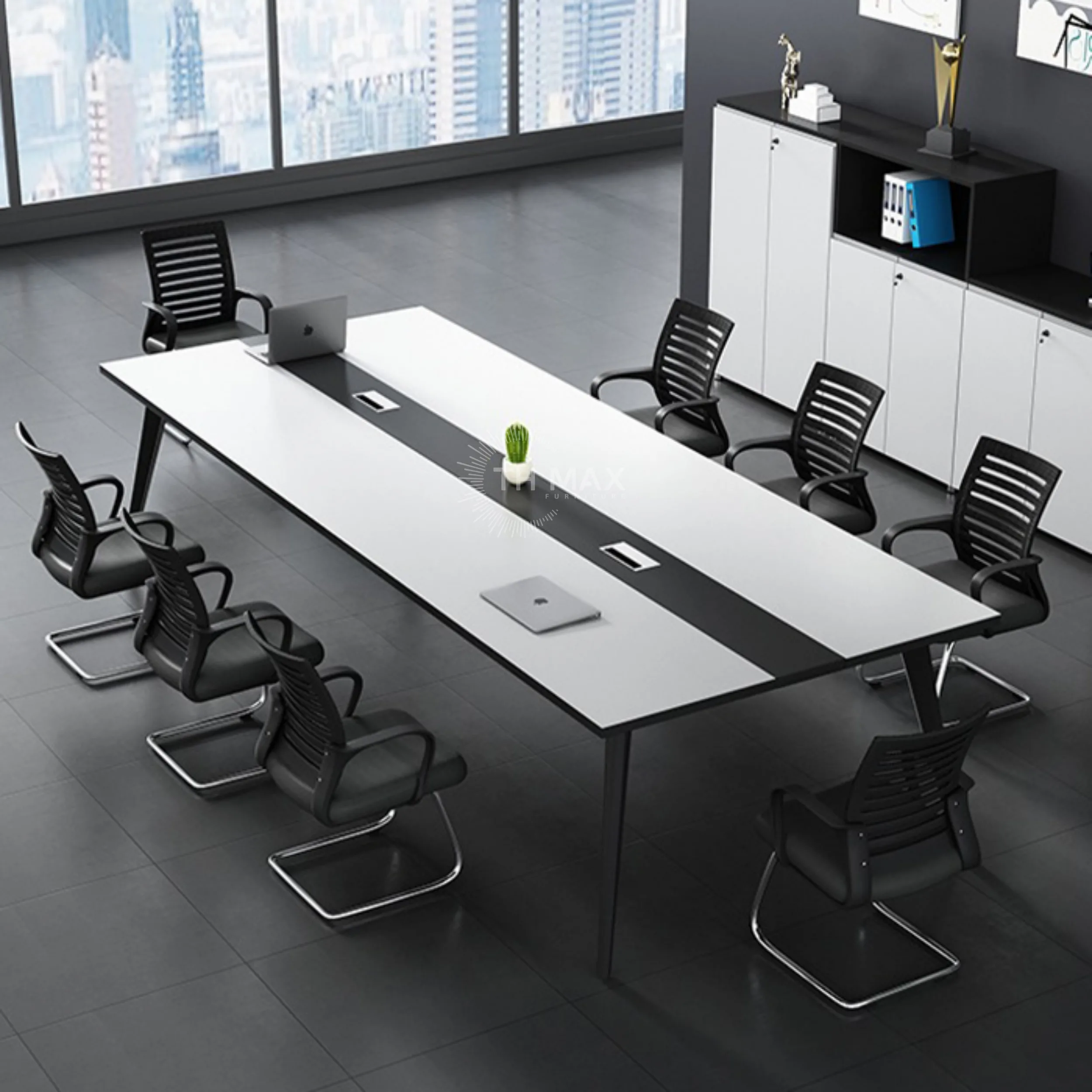 Bàn họp văn phòng chân sắt TH MAX BHCS - 23 Bàn họp văn phòng chân sắt TH MAX BHCS - 23