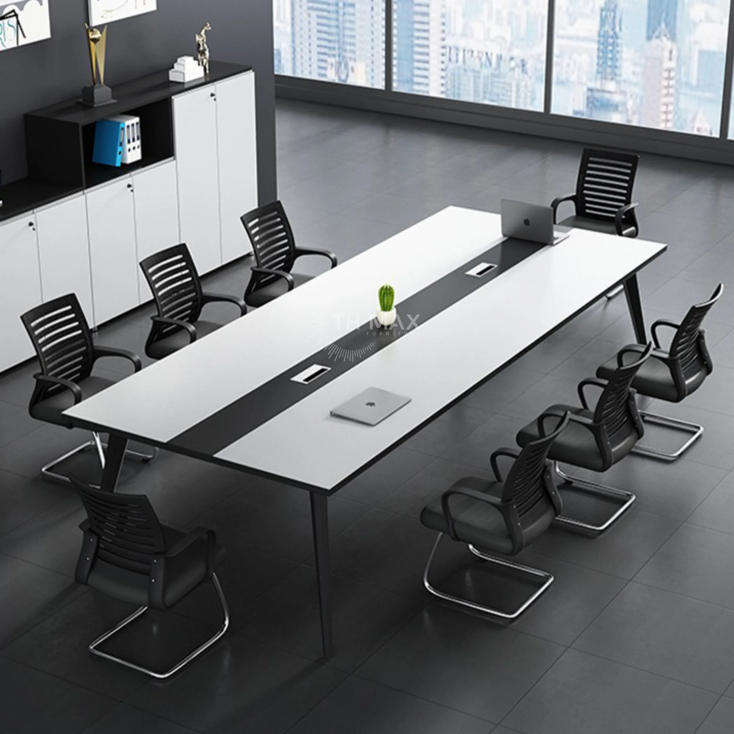 Bàn họp văn phòng chân sắt TH MAX BHCS - 23 Bàn họp văn phòng chân sắt TH MAX BHCS - 23