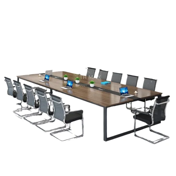 Bàn họp văn phòng chân sắt TH MAX BHCS - 33