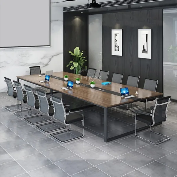 Bàn họp văn phòng chân sắt TH MAX BHCS - 33