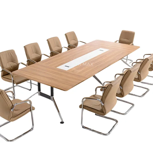 Bàn họp văn phòng chân sắt TH MAX BHCS - 60