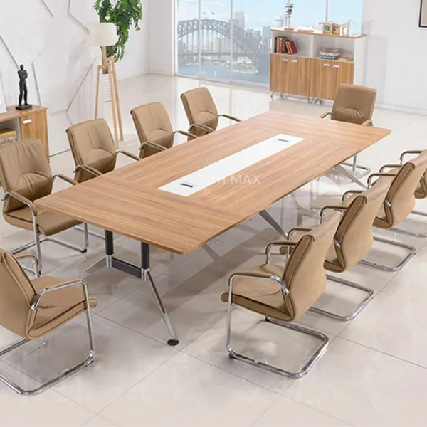 Bàn họp văn phòng chân sắt TH MAX BHCS - 60