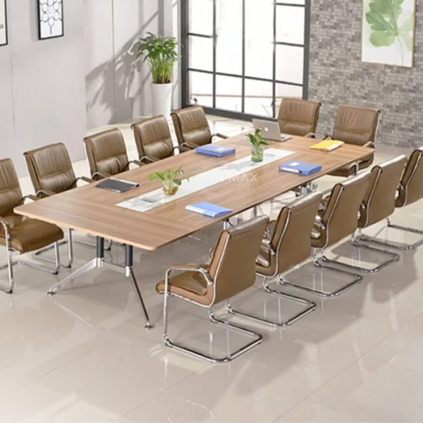 Bàn họp văn phòng chân sắt TH MAX BHCS - 60