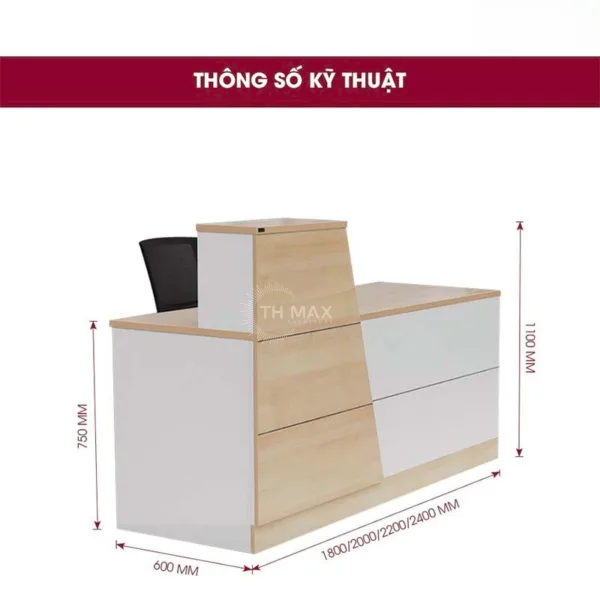 Quầy lễ tân TH MAX BLT - 08