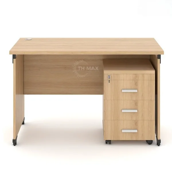 Bàn nhân viên chân gỗ TH MAX BNVCG - 03