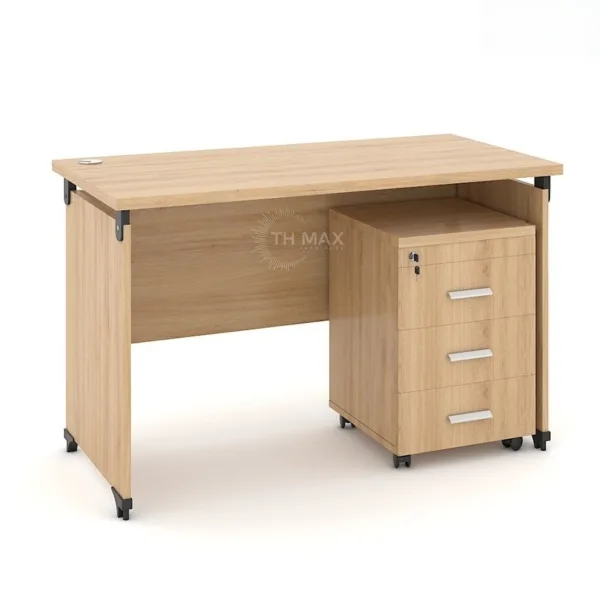 Bàn nhân viên chân gỗ TH MAX BNVCG - 03