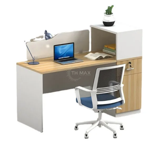 Bàn nhân viên chân gỗ TH MAX BNVCG - 21