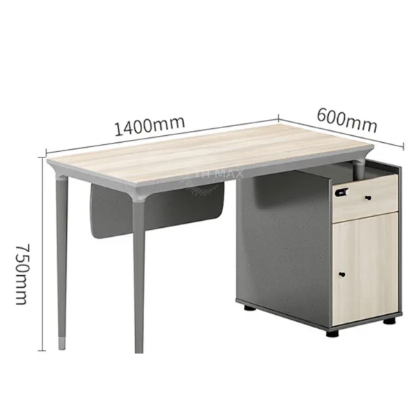 Bàn nhân viên chân sắt TH MAX BNVCS - 83