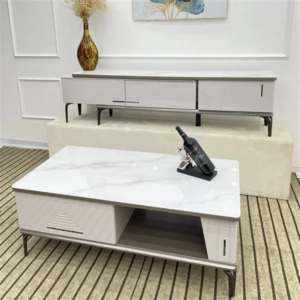 Bàn Trà Mặt Đá TH MAX BT-03 Bàn Trà Mặt Đá TH MAX BT-03