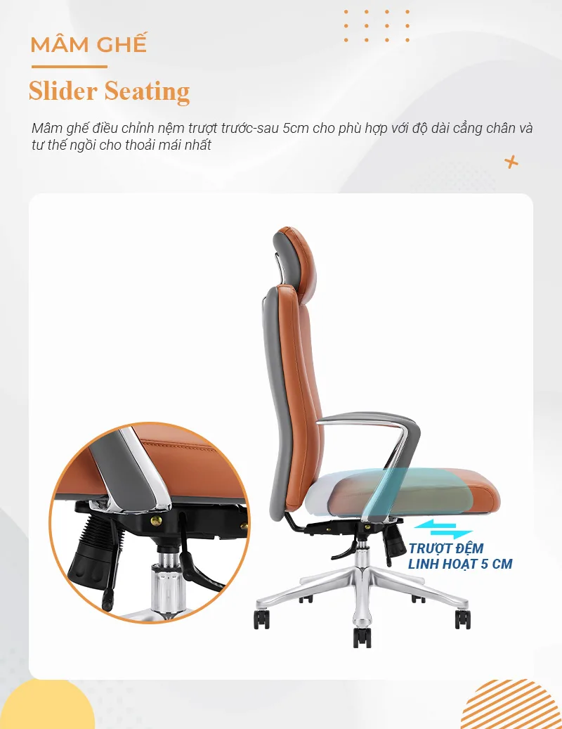 Ghế Chủ Tịch TH MAX GCT-15 Ghế Chủ Tịch TH MAX GCT-15