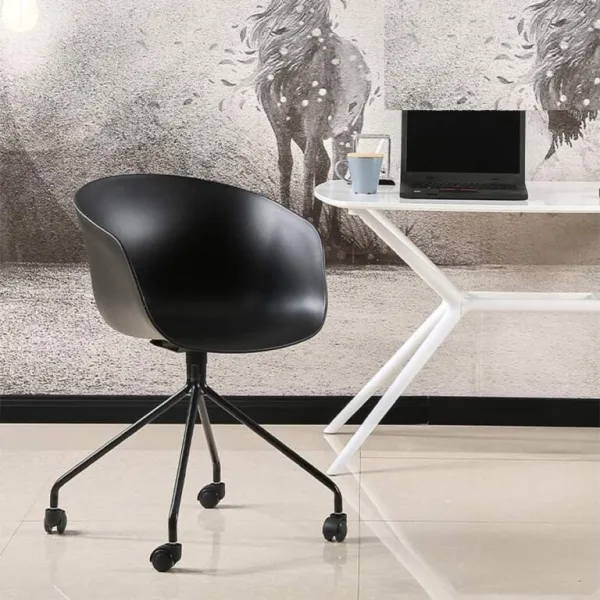 Ghế Chân Sắt Lưng Nhựa PP TH MAX GPH-07