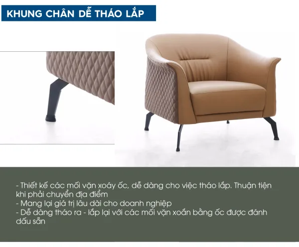 Sofa Da Cao Cấp TH MAX SF-11