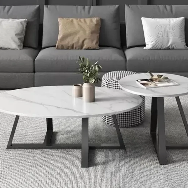 Bàn Trà Đôi Mặt Đá TH MAX BT-13