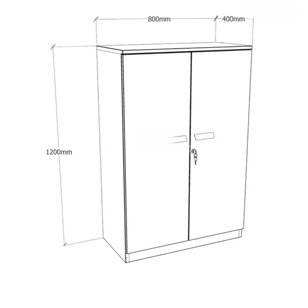 Tủ tài liệu gỗ TH MAX TTLG - 50