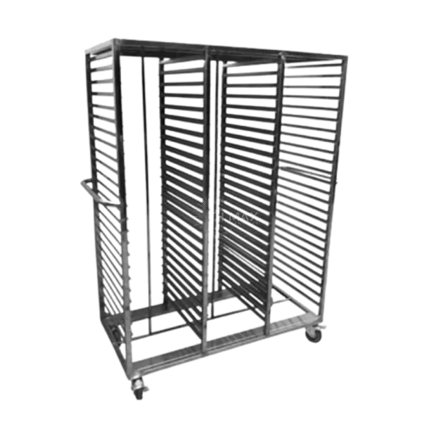 Xe Đẩy Khay Cơm Inox 150 Khay TH MAX XĐ-13