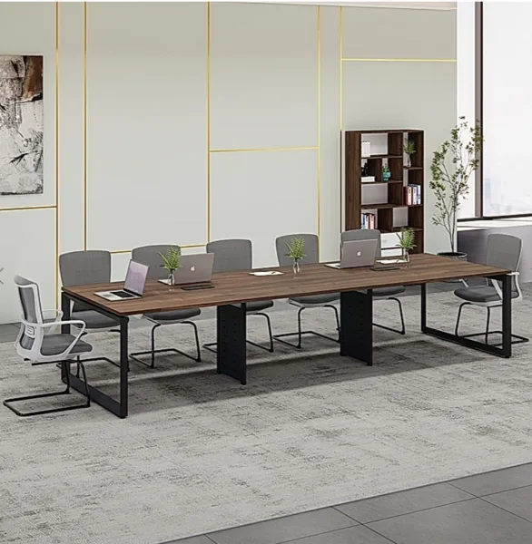 Bàn họp văn phòng chân sắt TH MAX BHCS - 74