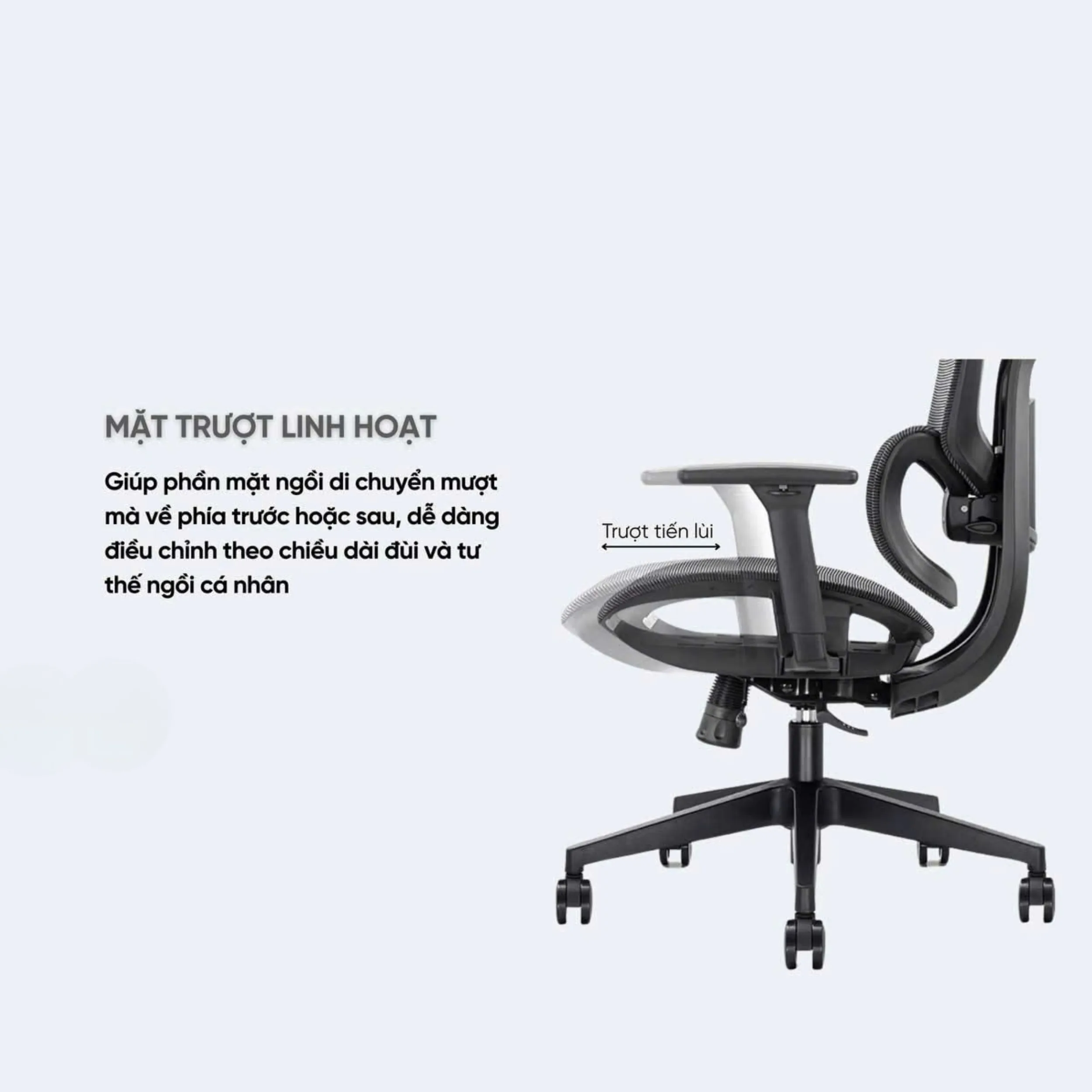 Ghế công thái học TH MAX: Mỗi chức năng - mỗi trải nghiệm