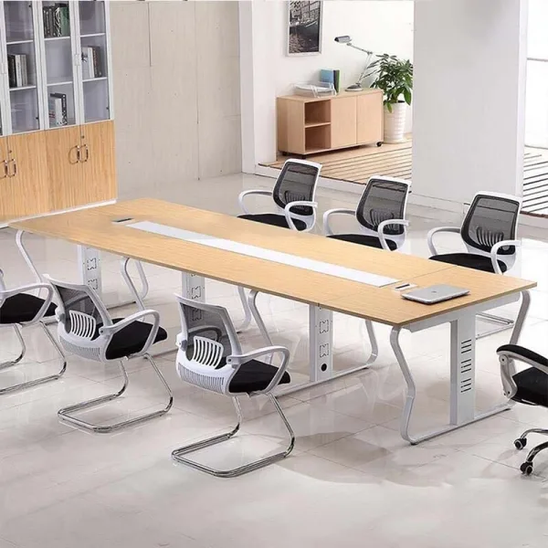 Bàn họp văn phòng chân sắt TH MAX BHCS - 75