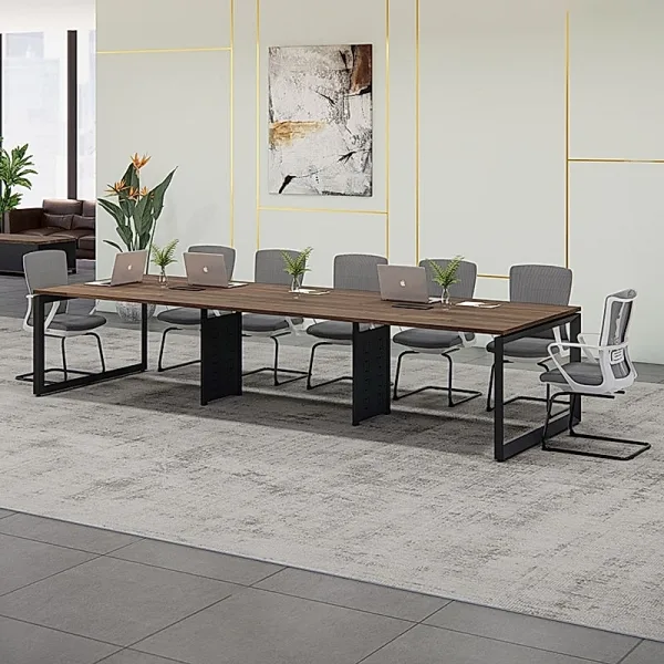 Bàn họp văn phòng chân sắt TH MAX BHCS - 74