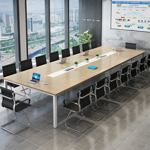 Bàn họp văn phòng chân sắt TH MAX BHCS - 78