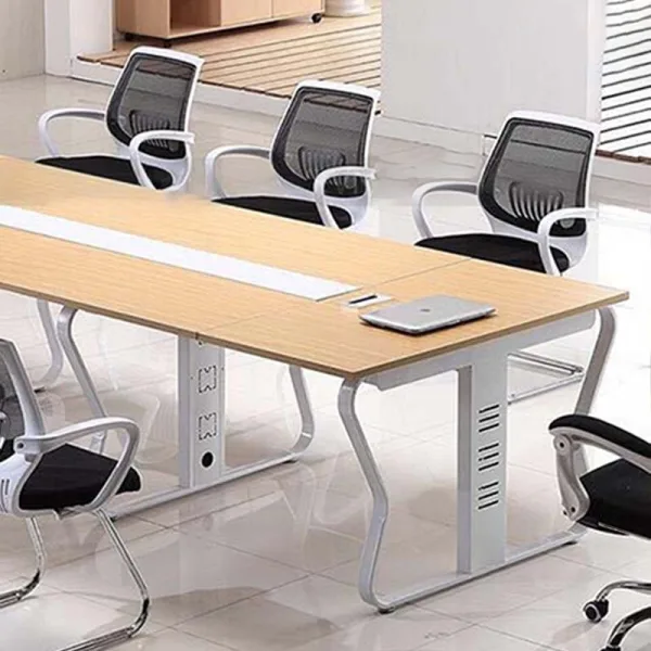 Bàn họp văn phòng chân sắt TH MAX BHCS - 75